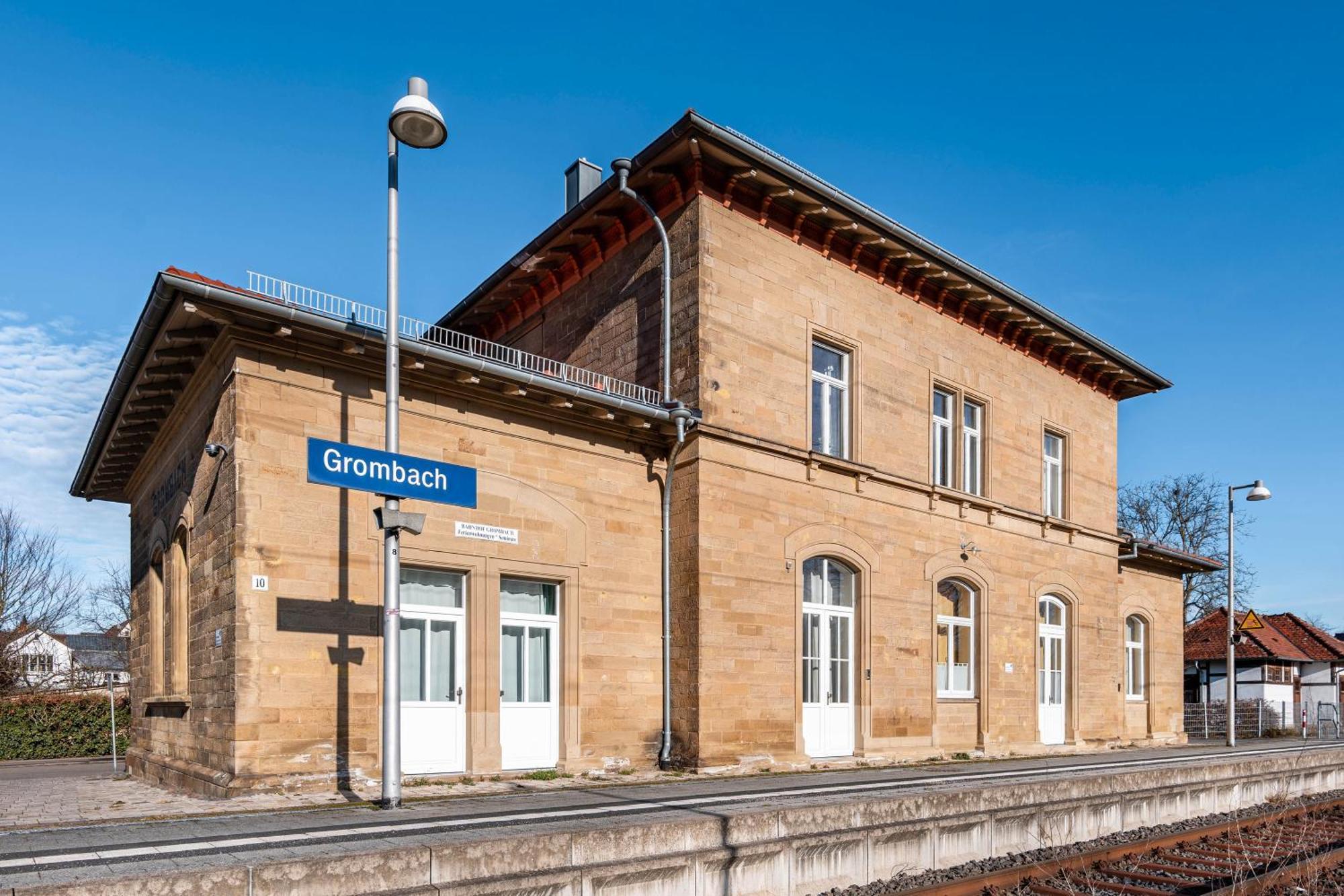 Bahnhof Grombach Lejlighed Bad Rappenau Eksteriør billede